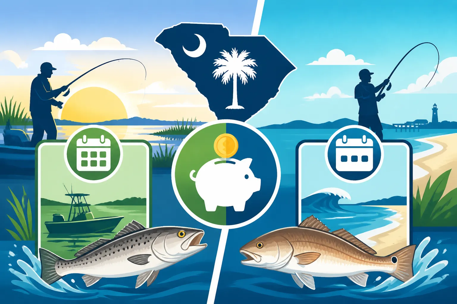 Annual vs 7-Day Nonresident Saltwater License: Which Saves More