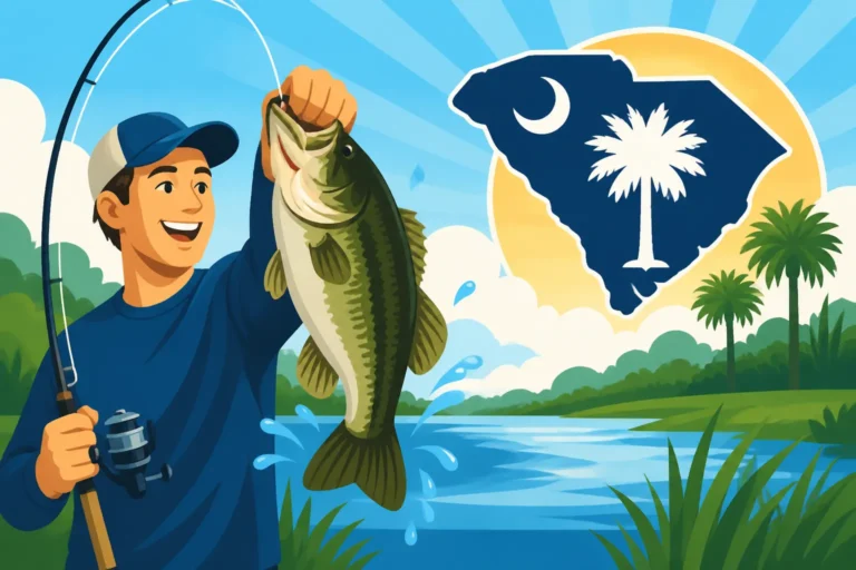 South Carolina Free Freshwater Fishing Day July 4 2026