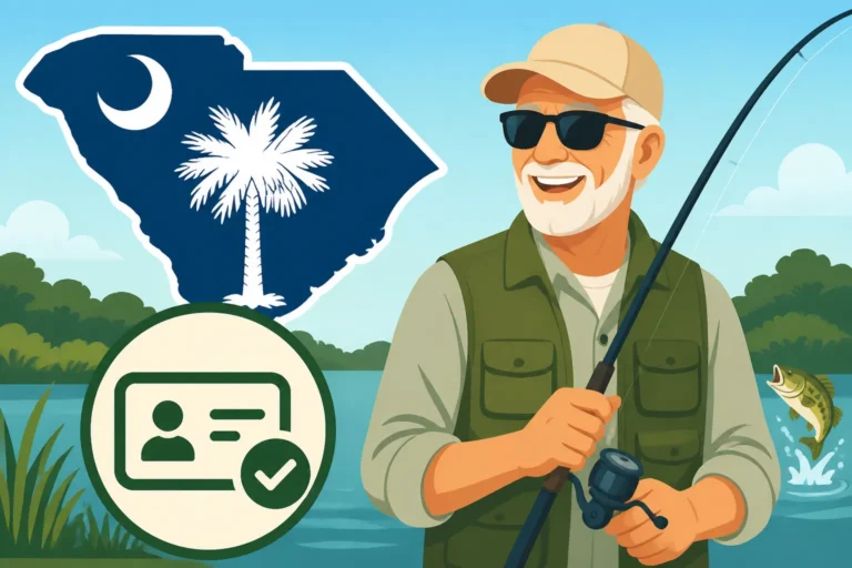 South Carolina Senior Lifetime License Cost at Age 64