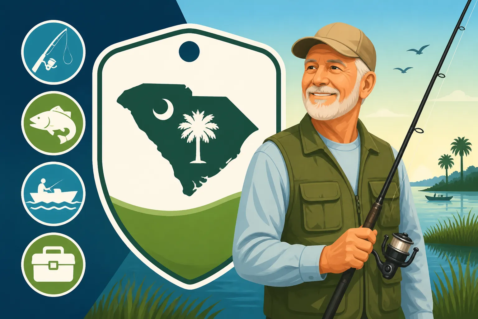 What the South Carolina Senior Lifetime License Covers