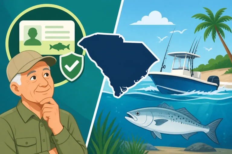 Does the Senior Lifetime License Cover Saltwater Fishing?