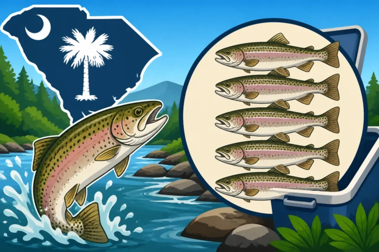 South Carolina Stocked Trout Daily Limit
