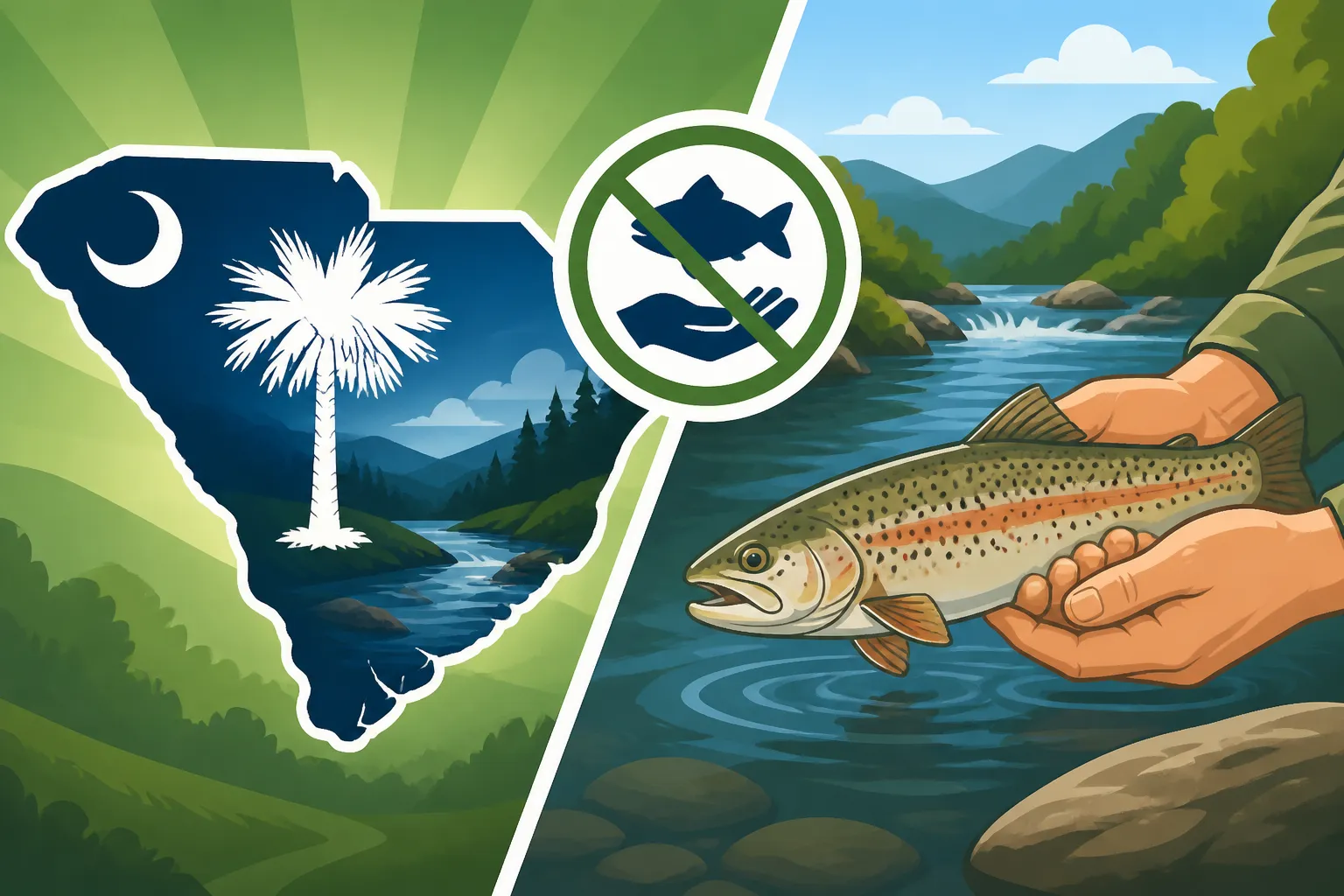 Which South Carolina Streams Are Catch-and-Release Only for Trout?