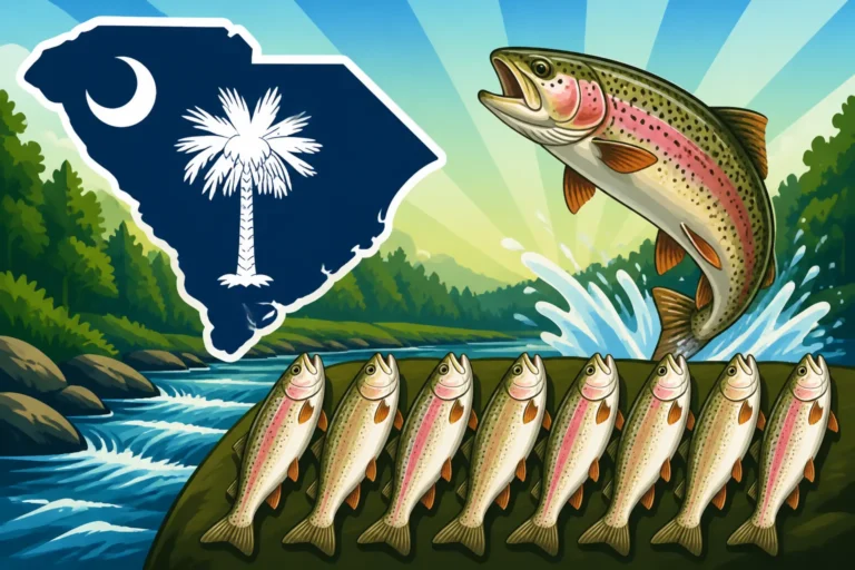 South Carolina Streams With a 7-Fish Trout Limit