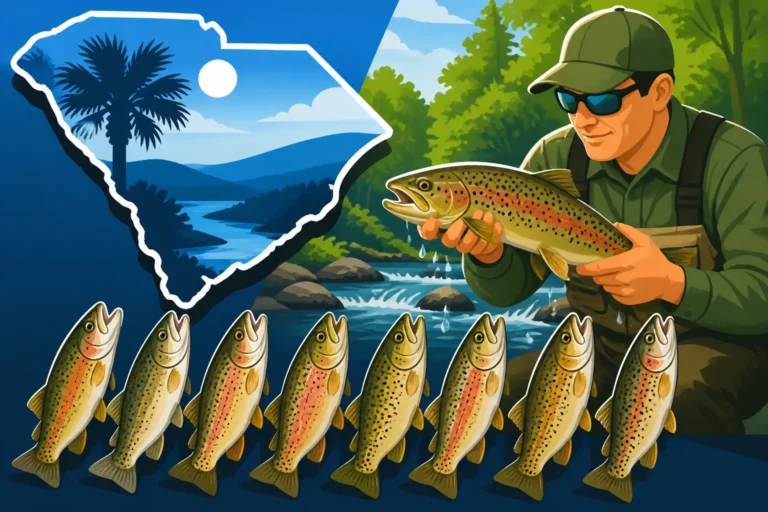South Carolina Streams With an 8-Fish Trout Limit