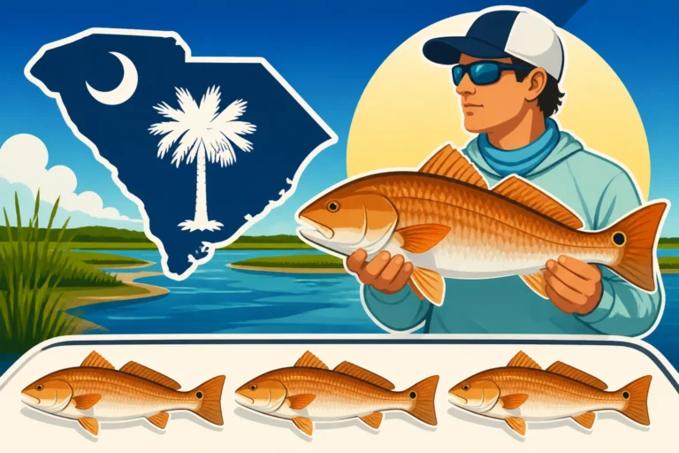 South Carolina Redfish Daily Bag Limit Per Person