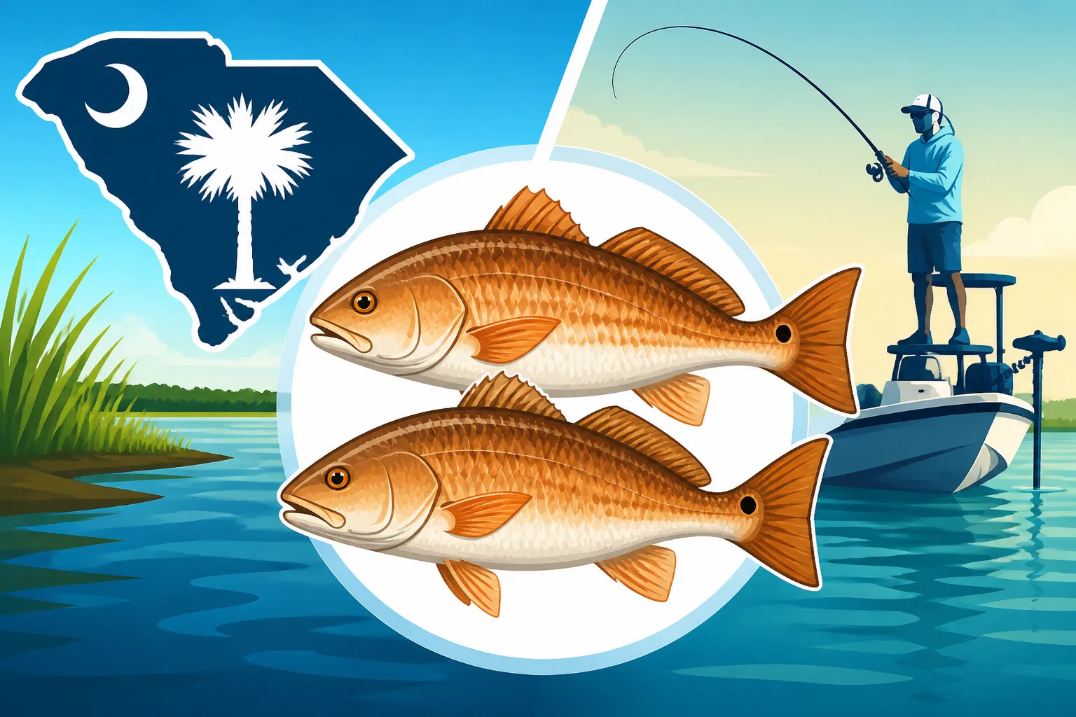 South Carolina Redfish Two-Fish Vessel Limit Explained