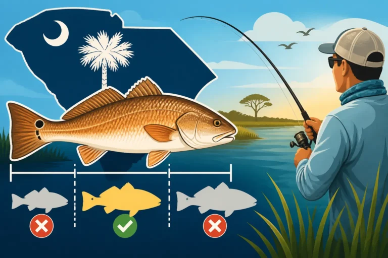 Redfish Slot Limit Rules for Coastal Anglers