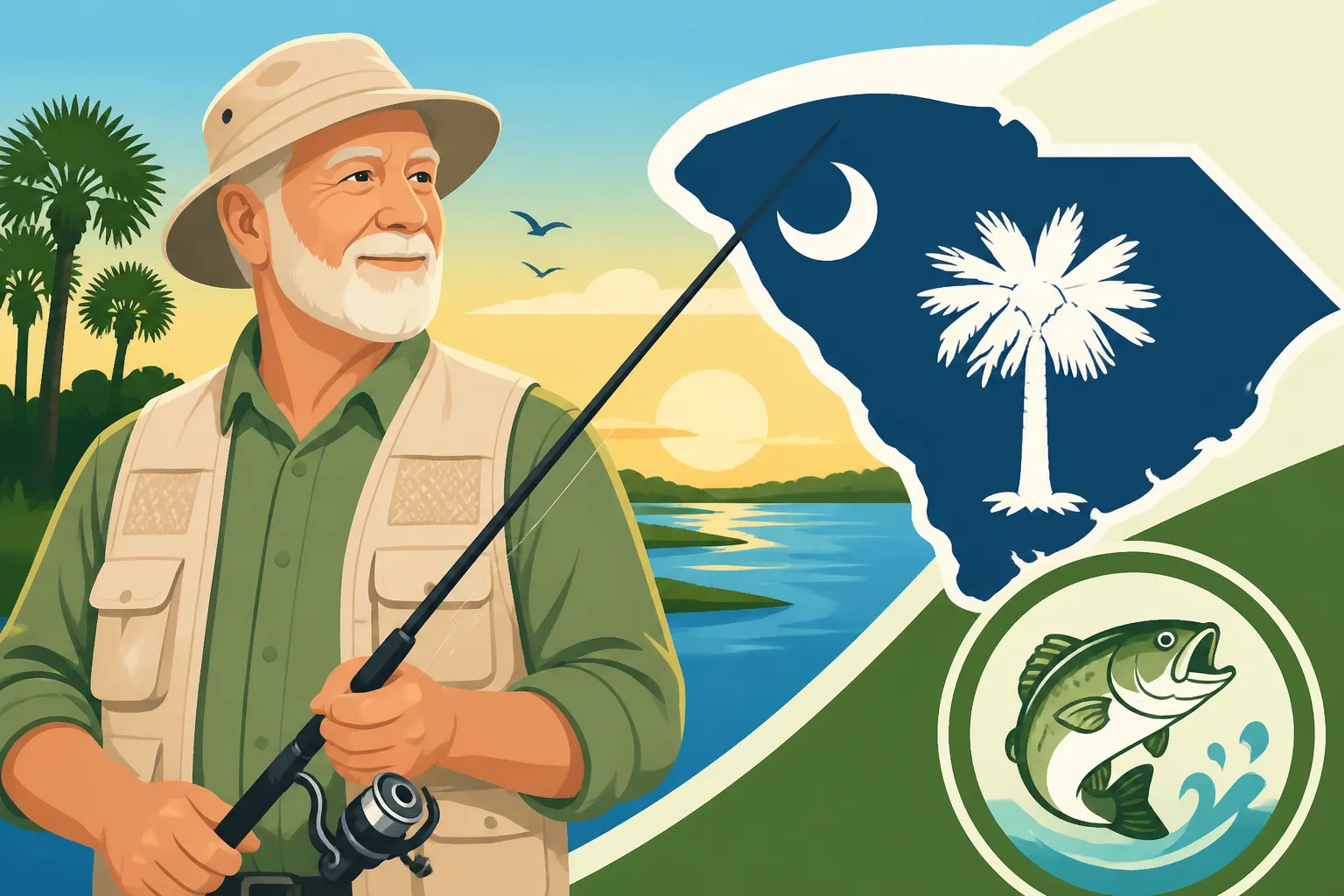 South Carolina's Senior Fishing License Guide