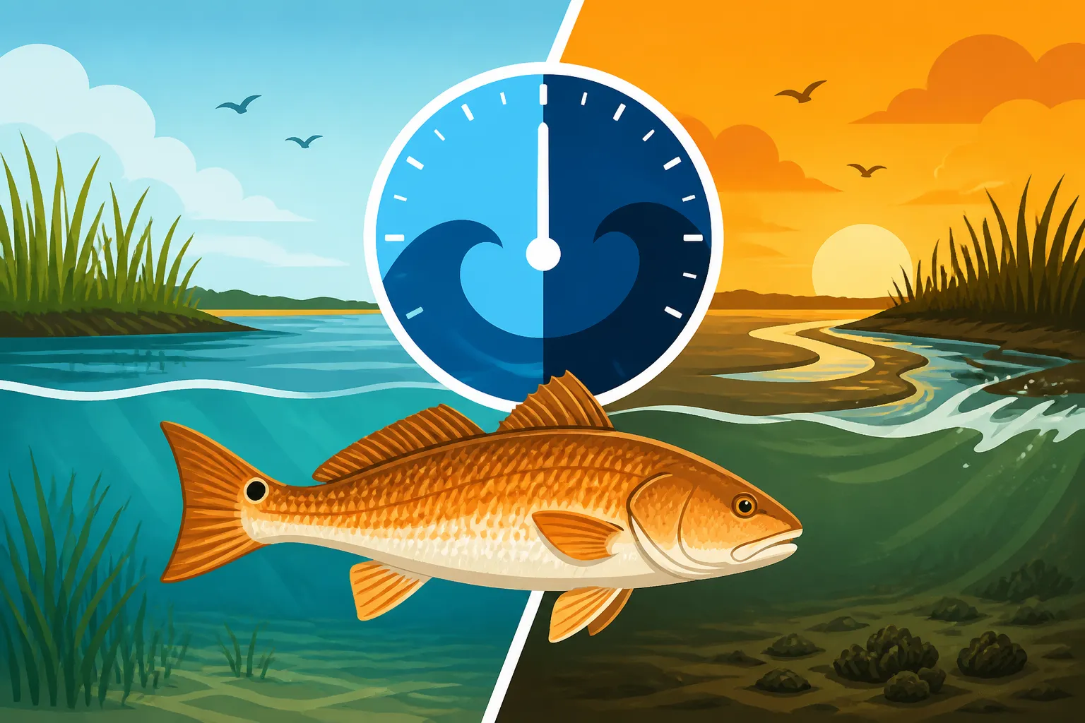 Does Tide Timing Matter for South Carolina Redfish?
