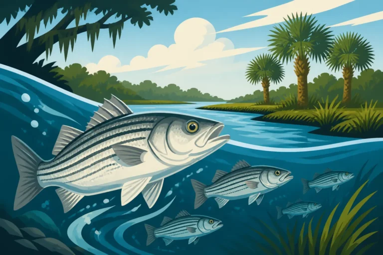 Striped Bass Migration Up South Carolina's Coastal Rivers