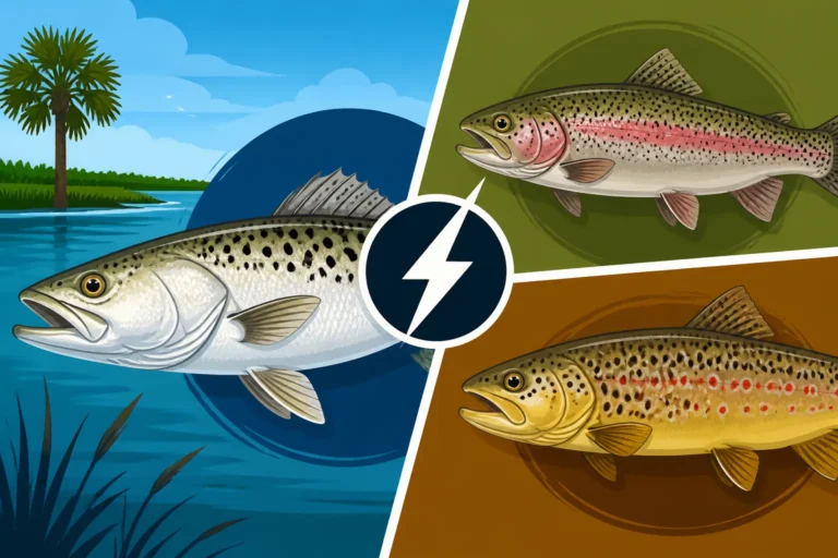 Spotted Seatrout vs Other Trout Species: How to Tell Them Apart