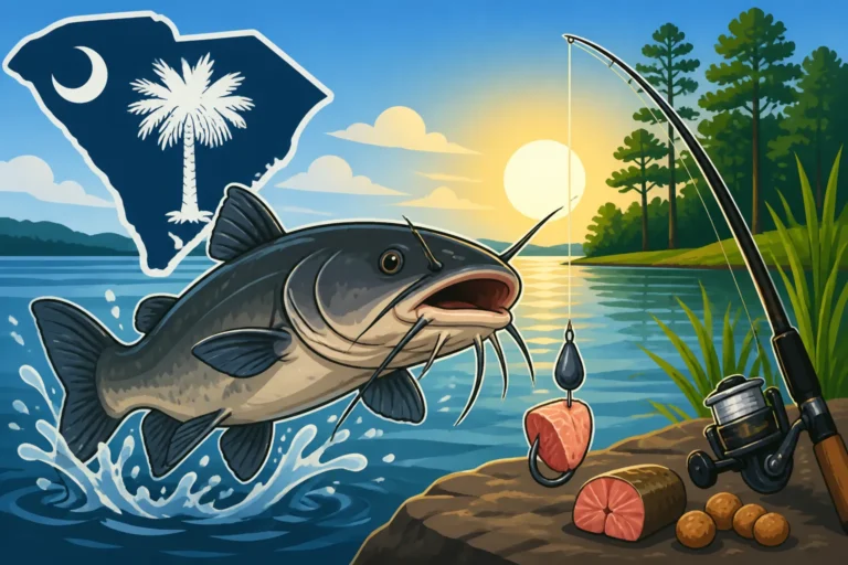 Catfish Fishing Techniques for South Carolina Lakes in Summer