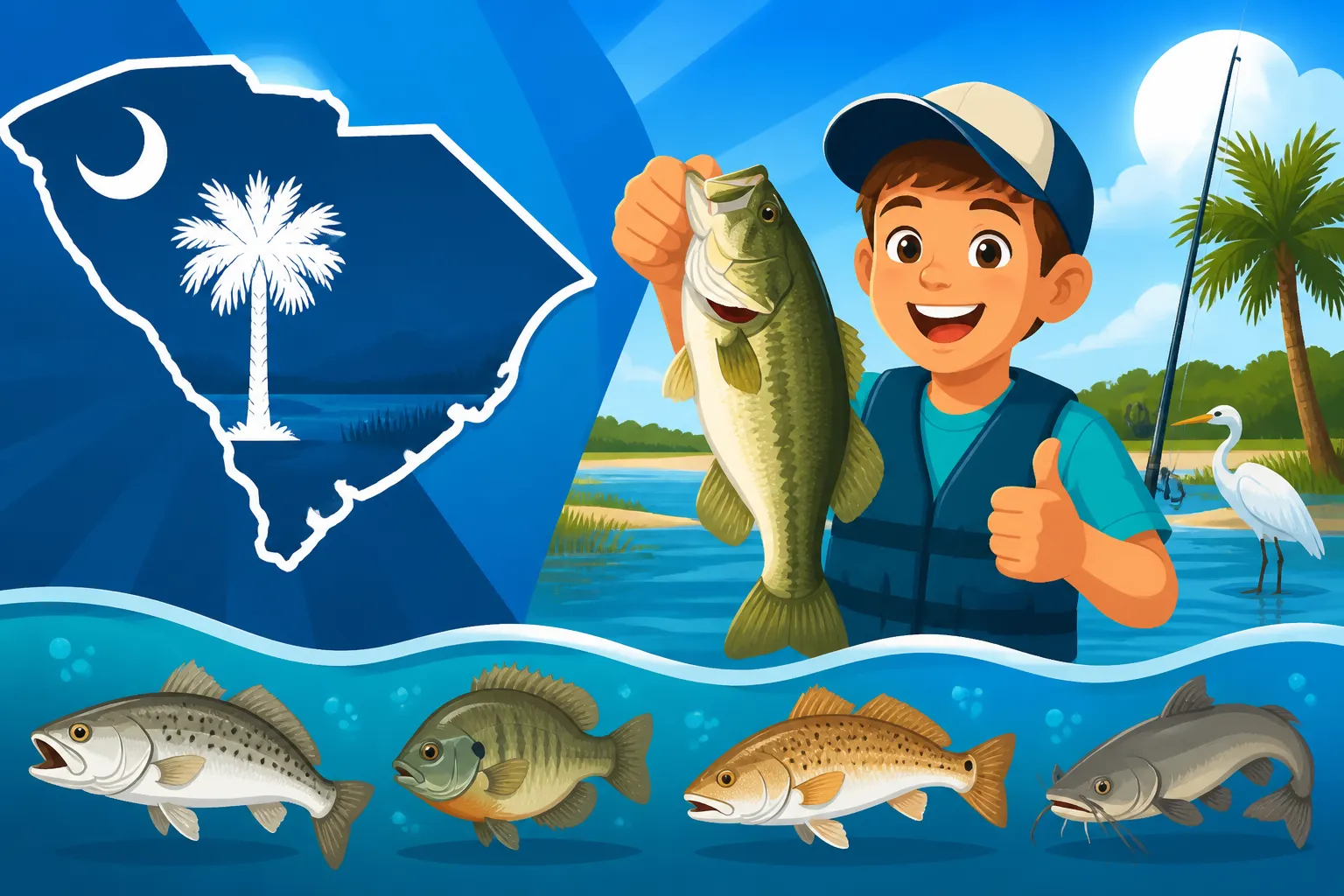 Kid-Friendly Fish Species to Catch in South Carolina