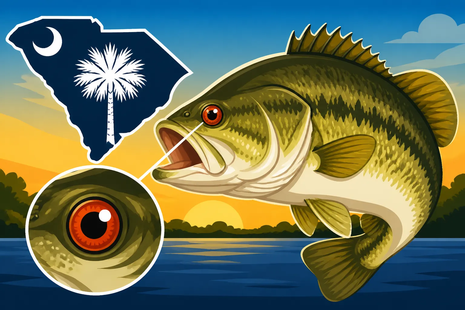 How to Identify a Redeye Bass