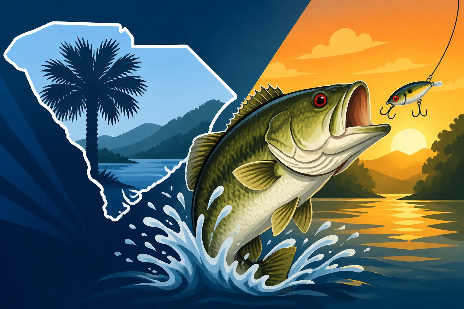 Redeye Bass Fishing Tips for Upstate South Carolina