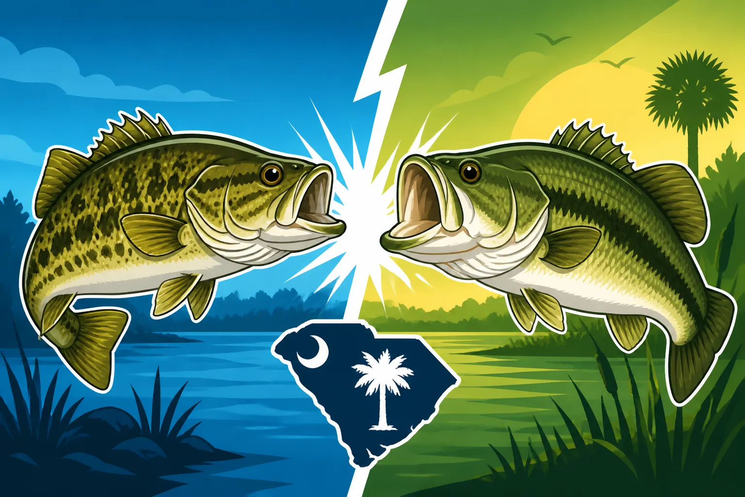 Spotted Bass vs Largemouth Bass: How to Tell Them Apart