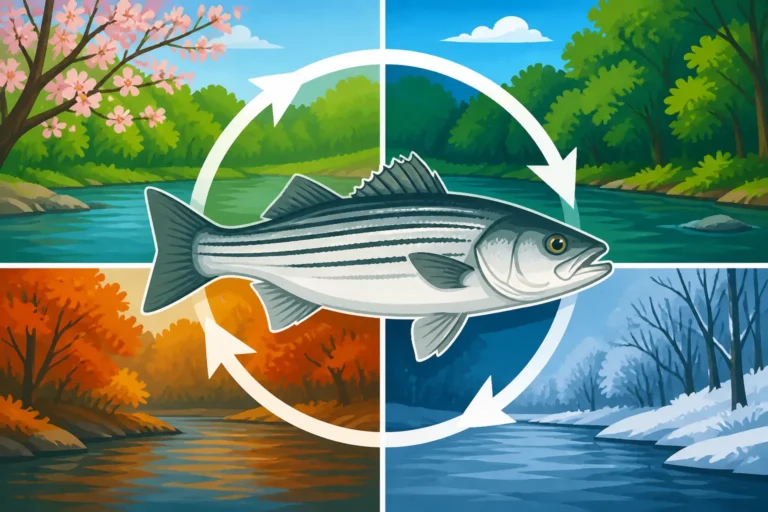 Do Striped Bass Live in South Carolina Rivers Year-Round?