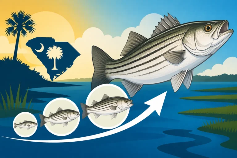 Striped Bass Size and Growth Rates Explained