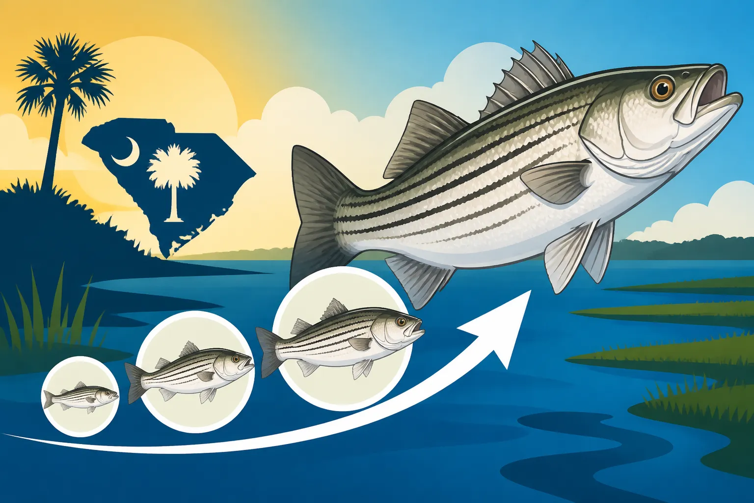 Striped Bass Size and Growth Rates Explained
