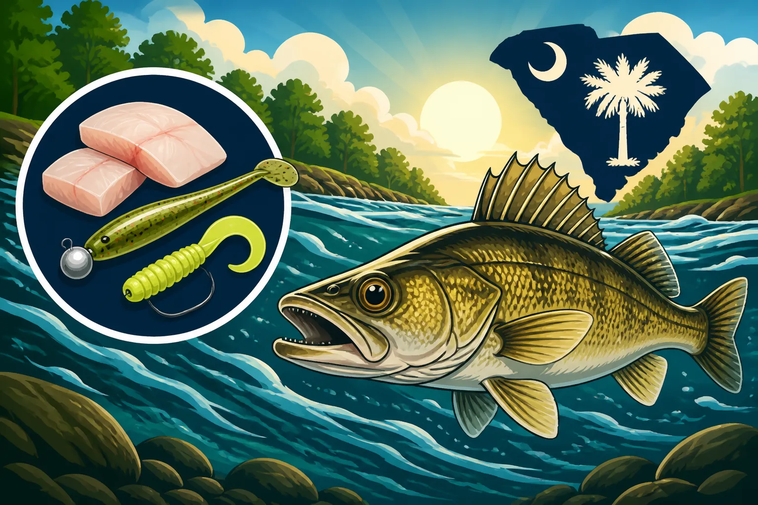 Best Bait for Sauger in River Currents