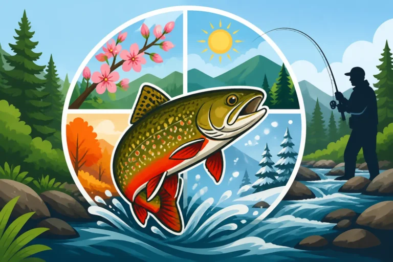 Best Time of Year to Fish for Brook Trout in South Carolina's Mountains