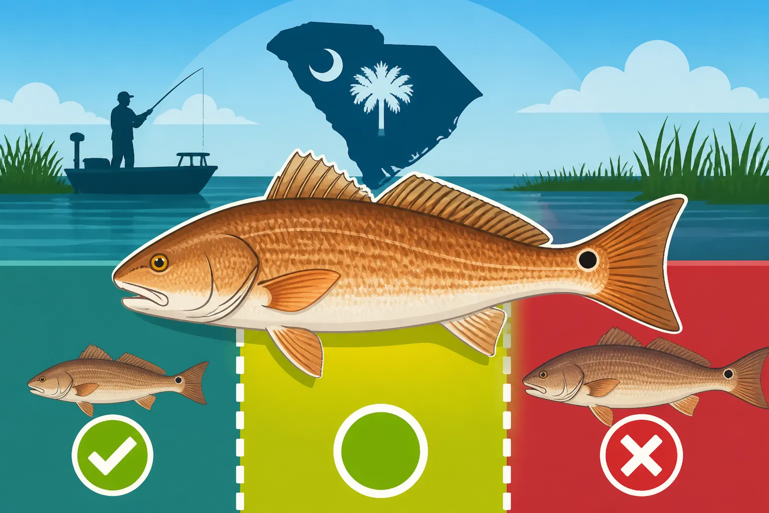 South Carolina Redfish Slot Limit Explained