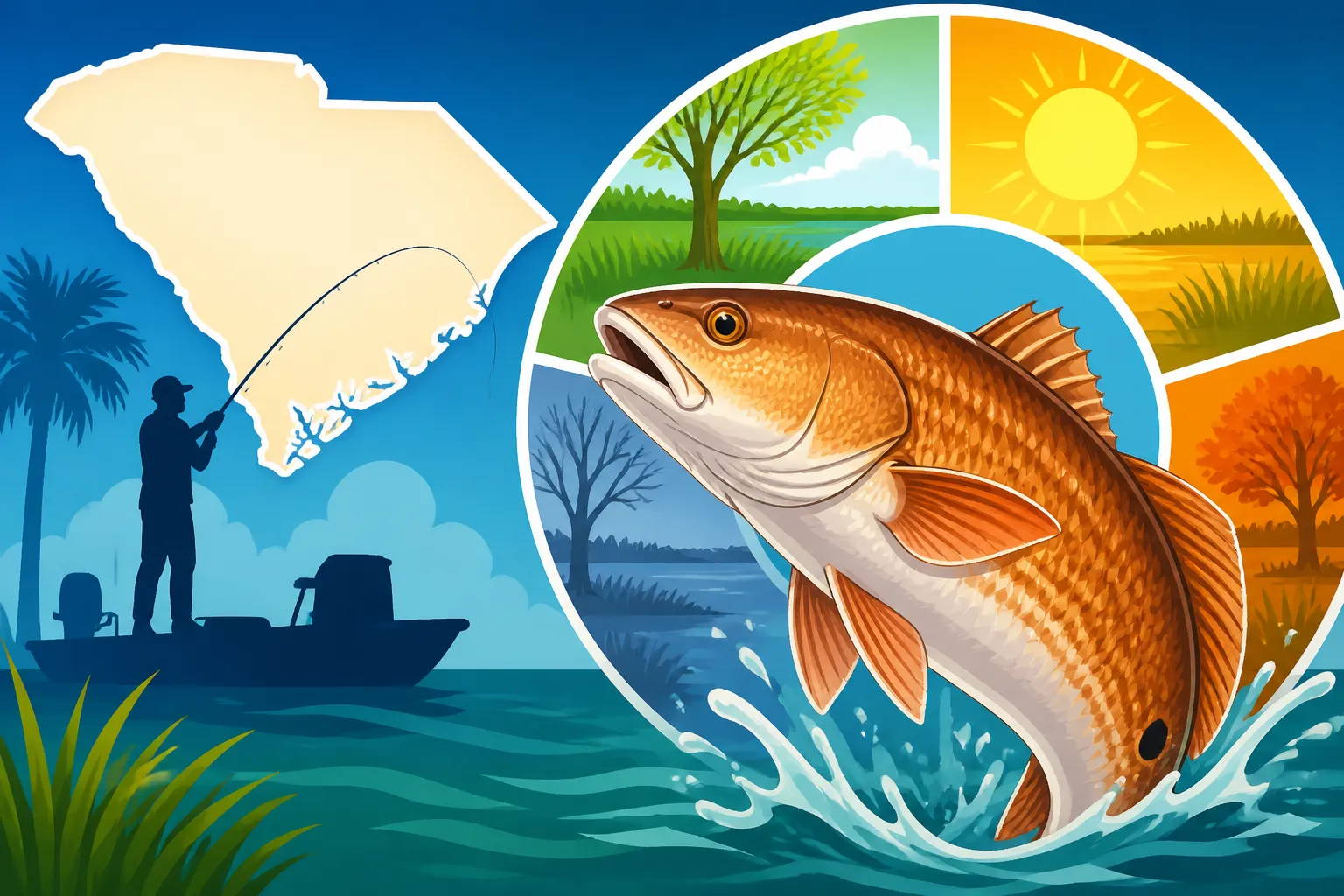 Redfish Fishing Season Explained
