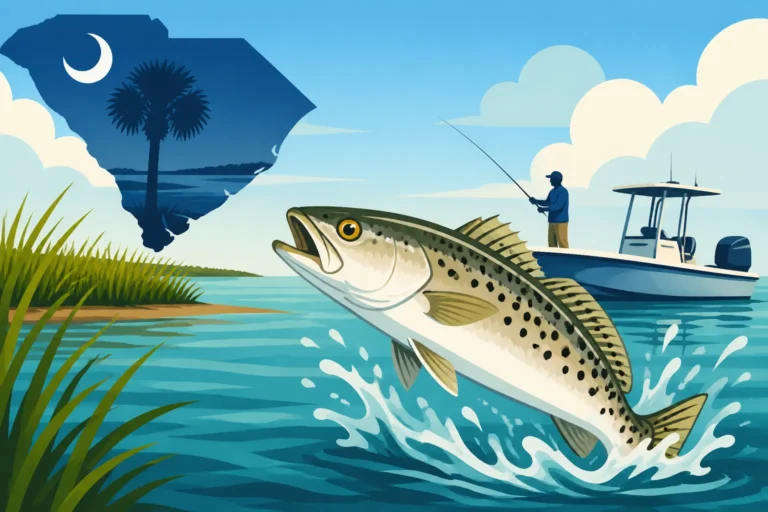 Where to Catch Spotted Seatrout in South Carolina's Inshore Waters
