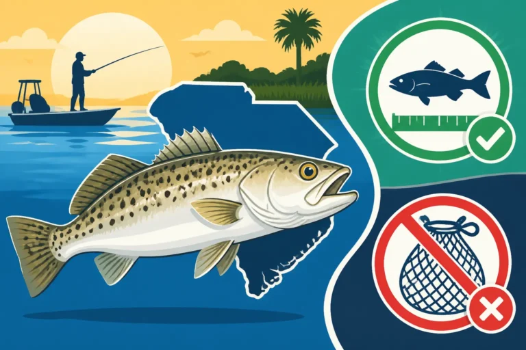 South Carolina Spotted Seatrout Fishing Regulations Explained