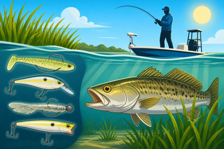 Best Lures for Spotted Seatrout in Grass Flats