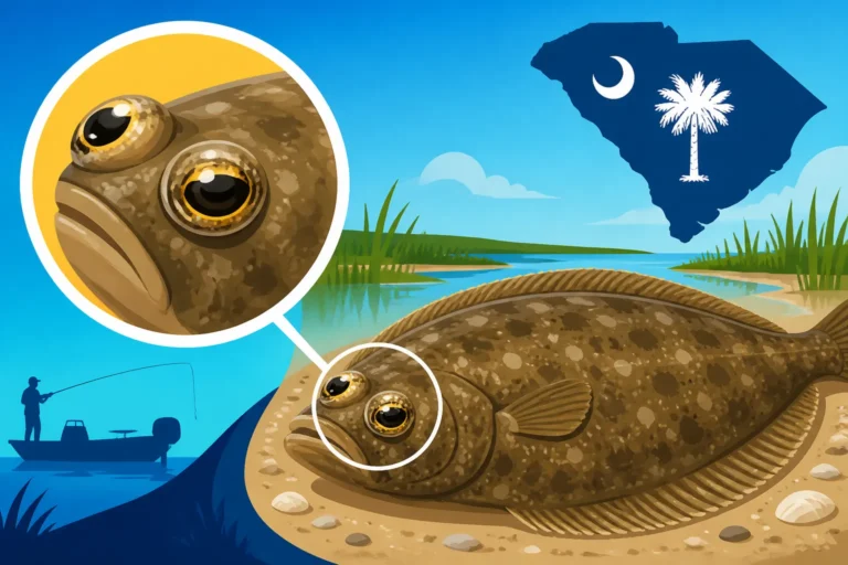 How to Identify a Flounder's Eyes