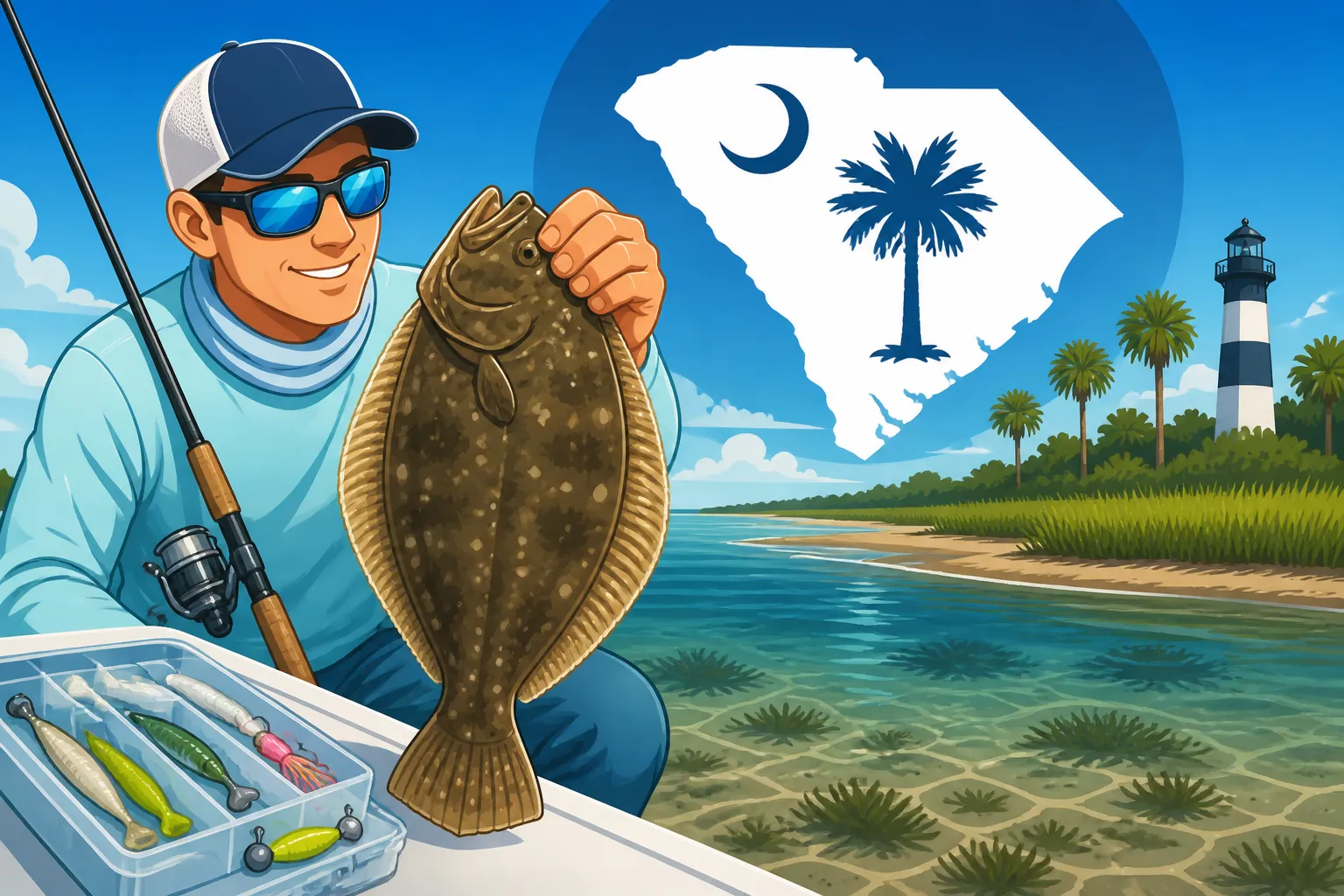Flounder Fishing Tips for Beginners in South Carolina
