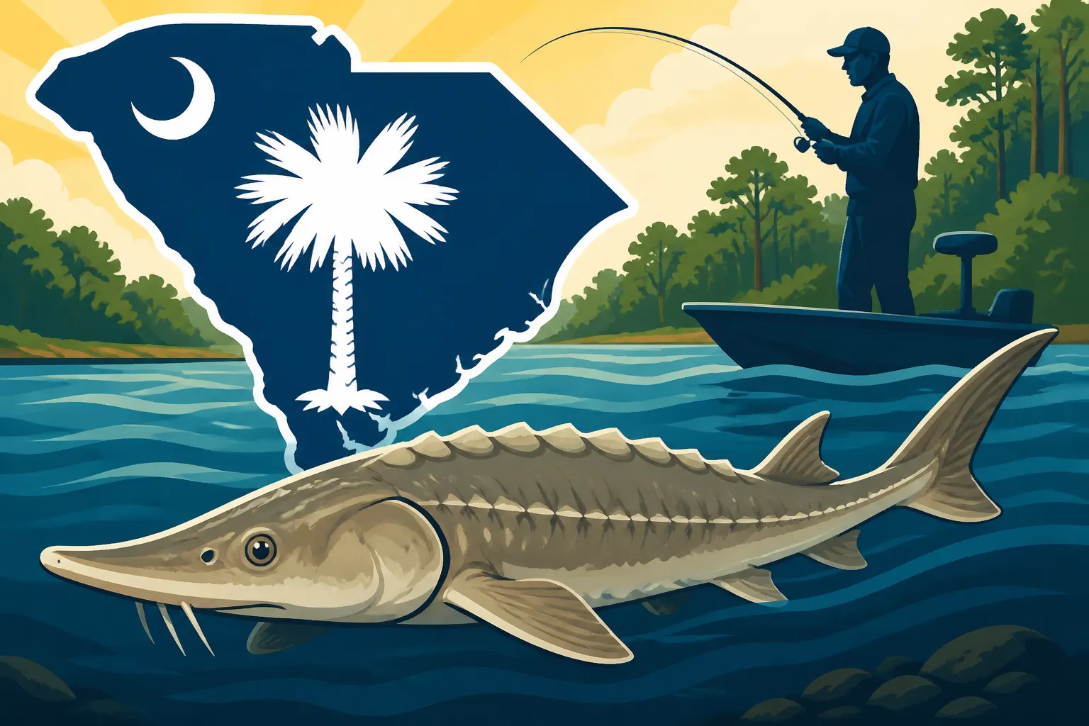 Shortnose Sturgeon Sightings in South Carolina Rivers