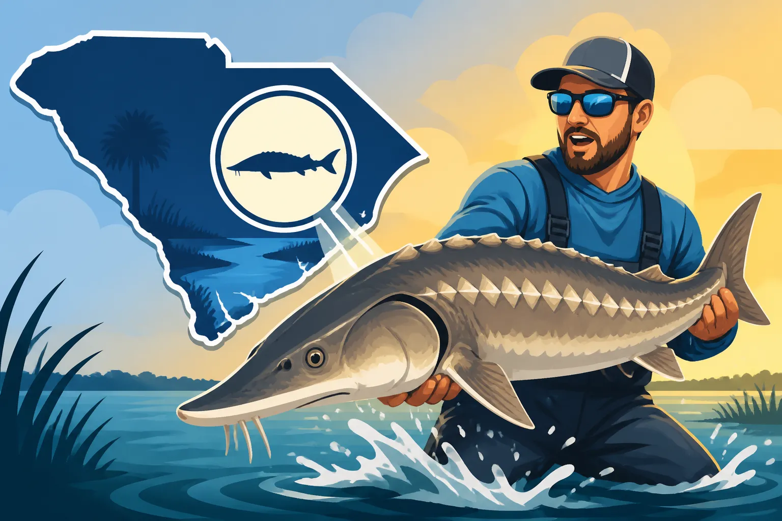 How Rare Is a Sturgeon Catch in South Carolina?
