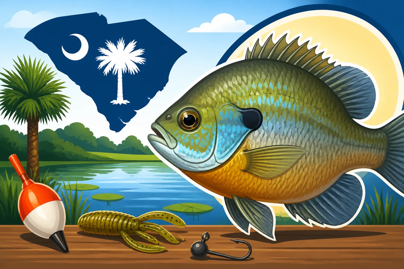 Bluegill Fishing Tips for South Carolina Ponds