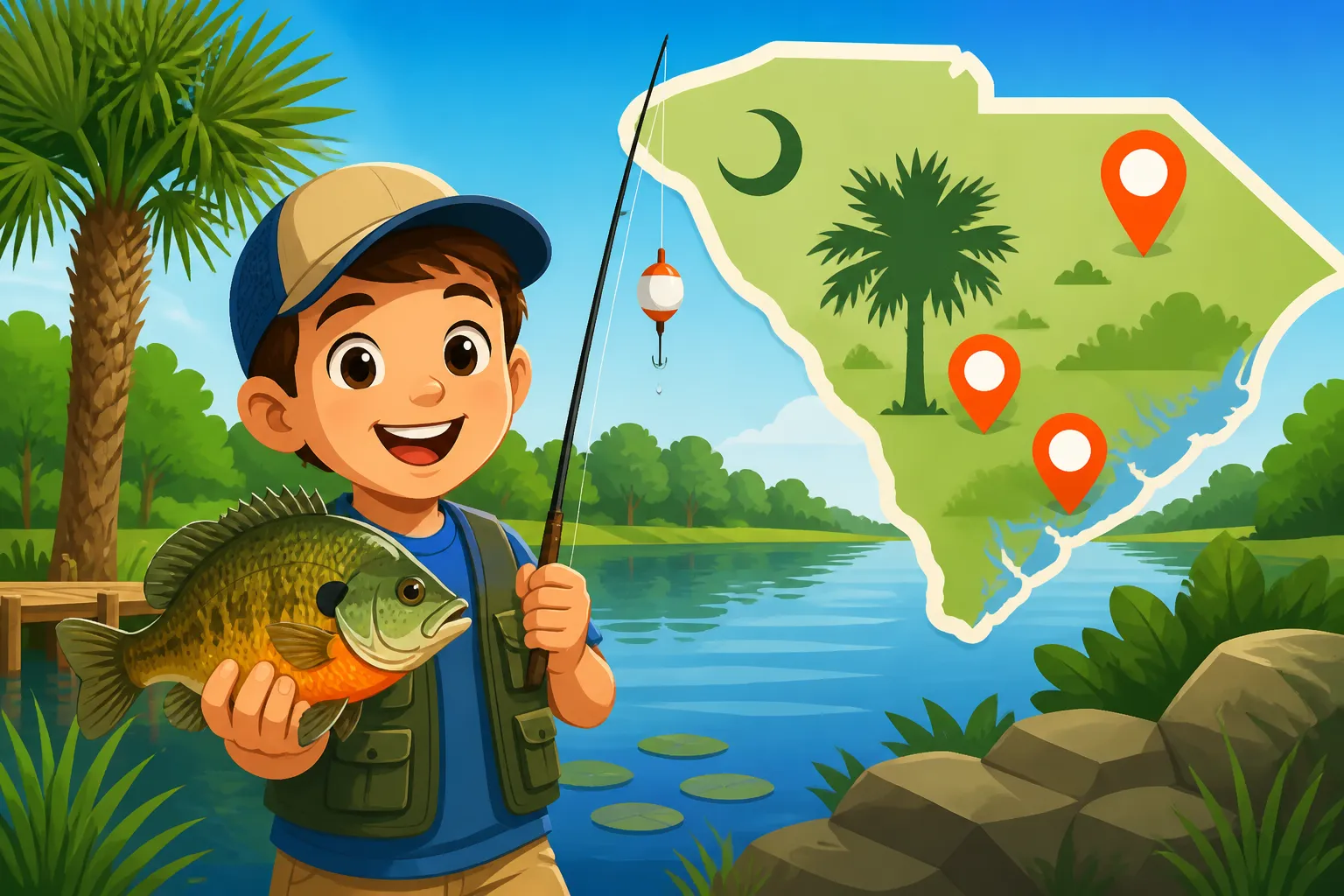 Kid-Friendly Panfish Spots for Beginners