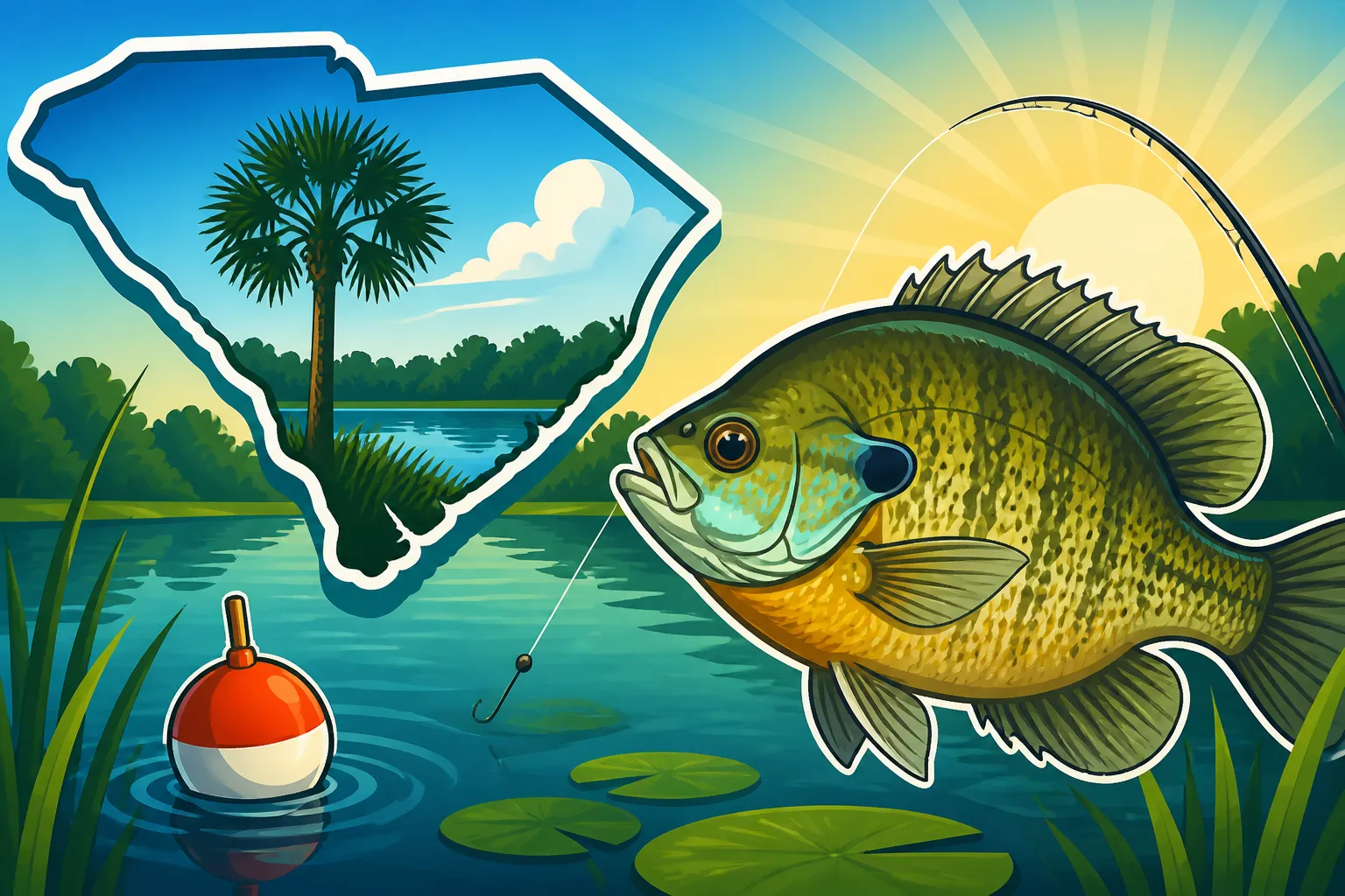South Carolina's Best Ponds for Panfish Fishing