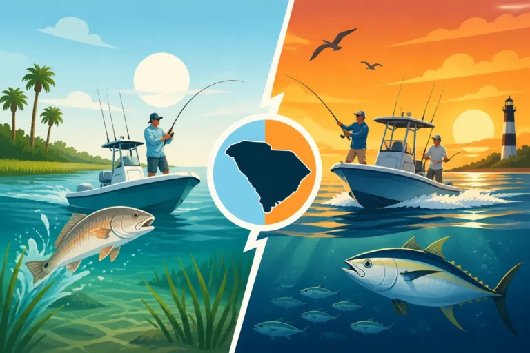 Half-Day vs Full-Day Fishing Charters in South Carolina