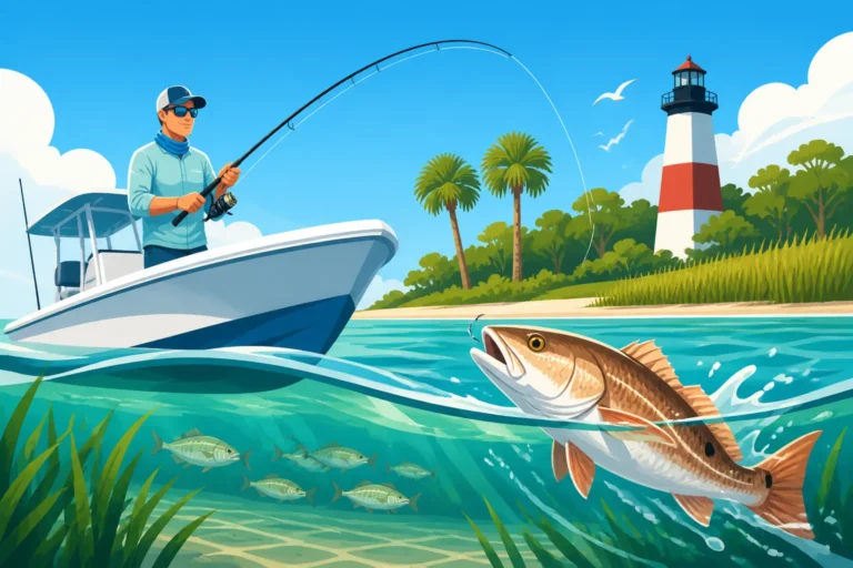 Inshore Fishing Charters near Hilton Head, South Carolina