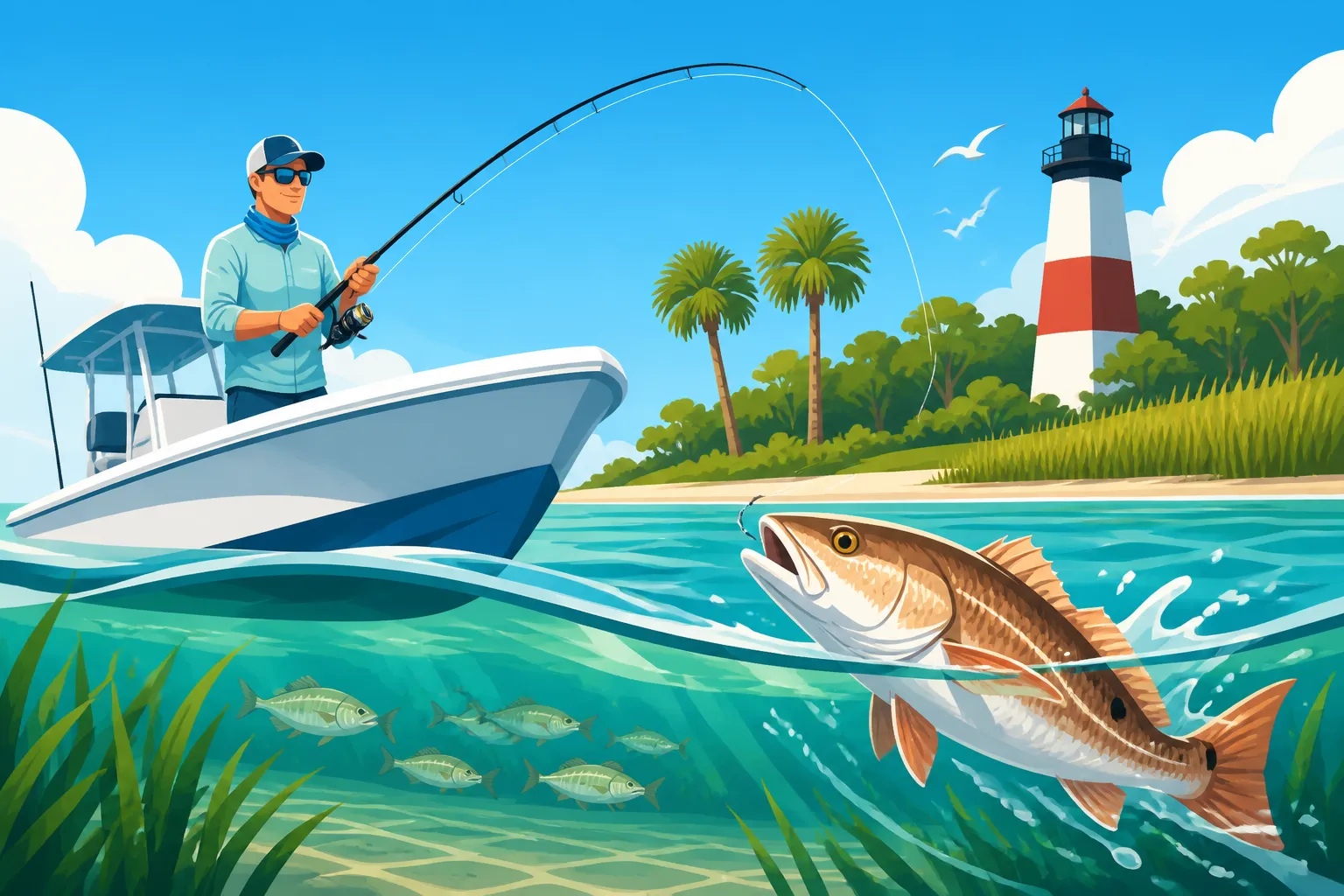 Inshore Fishing Charters near Hilton Head, South Carolina