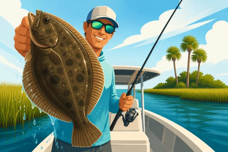 Flounder Fishing Charters in South Carolina