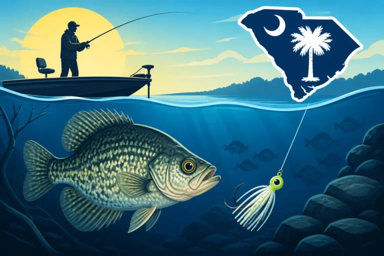 How to Jig for Crappie in Deep Water