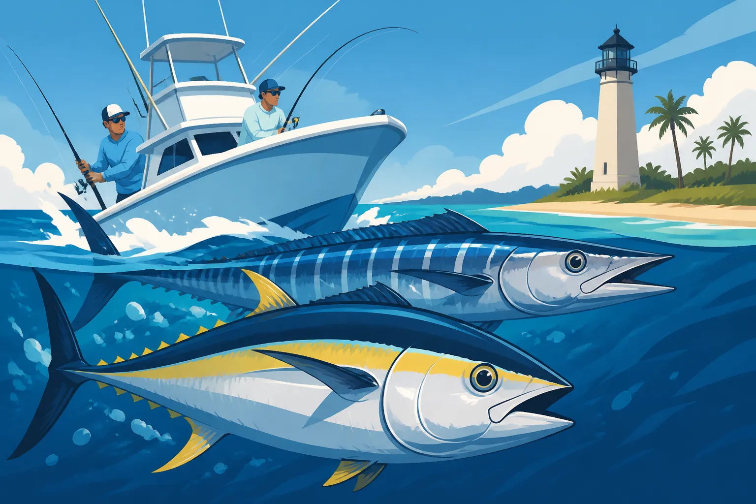 Tuna and Wahoo Charters off the South Carolina Coast