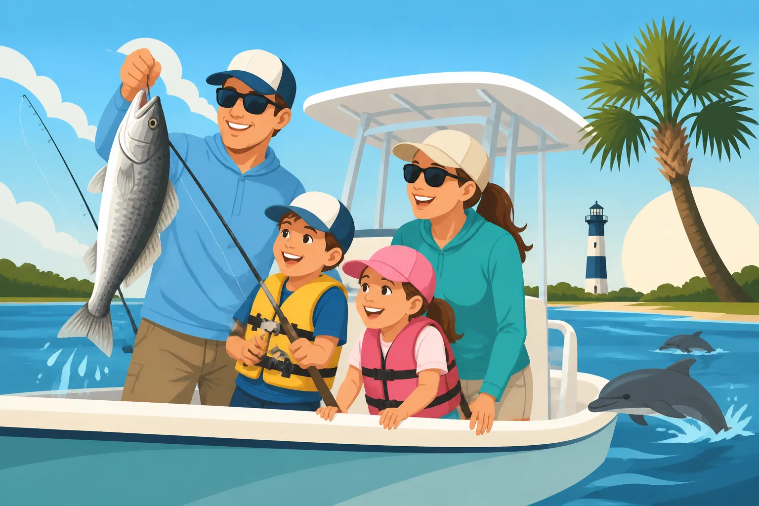 Family-Friendly Fishing Charters in South Carolina
