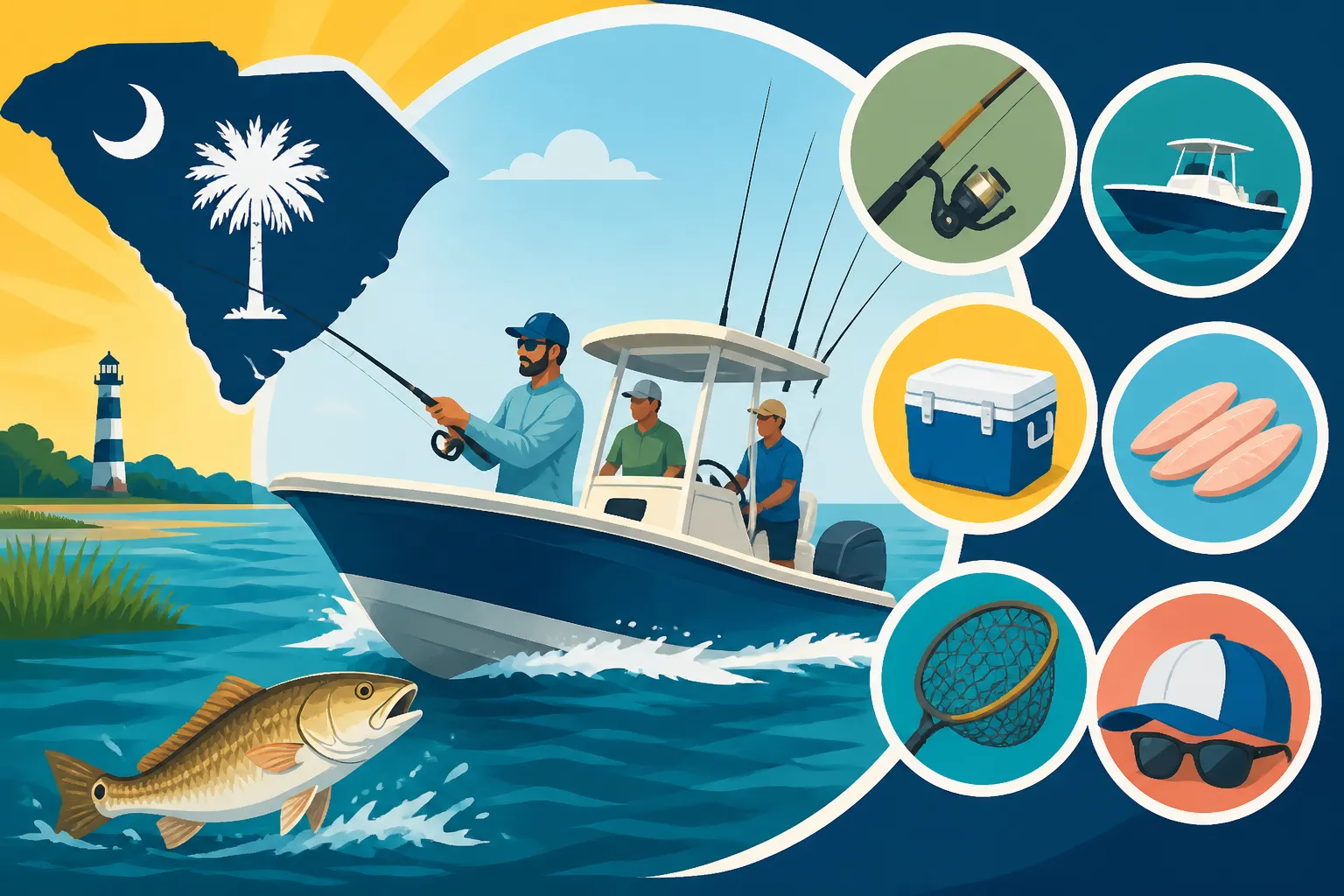 What's Included in a South Carolina Charter Fishing Trip