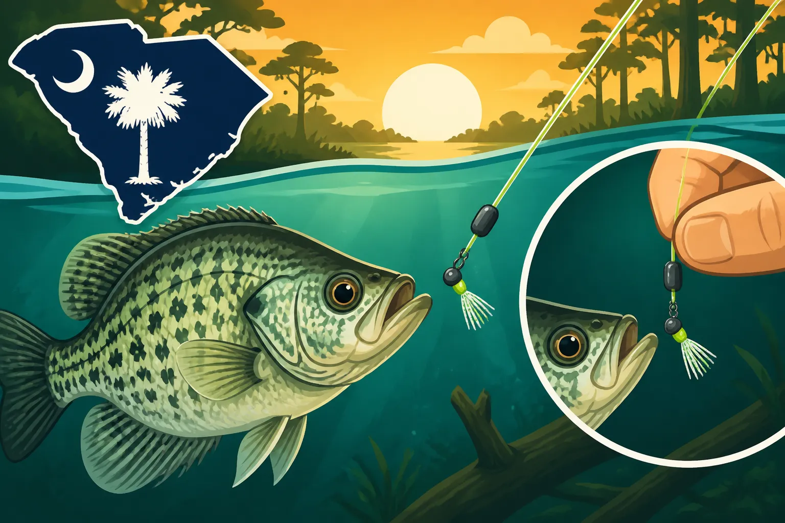 Tightlining Techniques for Crappie Explained