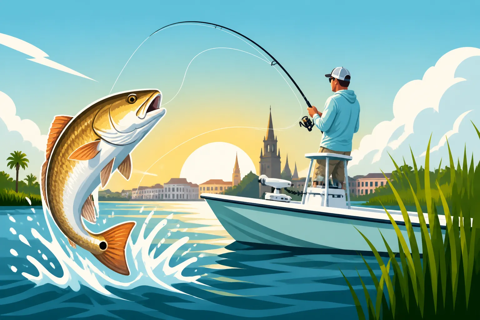 Charleston Harbor Inshore Fishing Trips