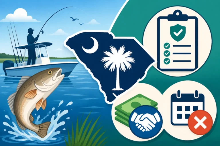 Booking Deposits and Cancellation Policies for South Carolina Charters