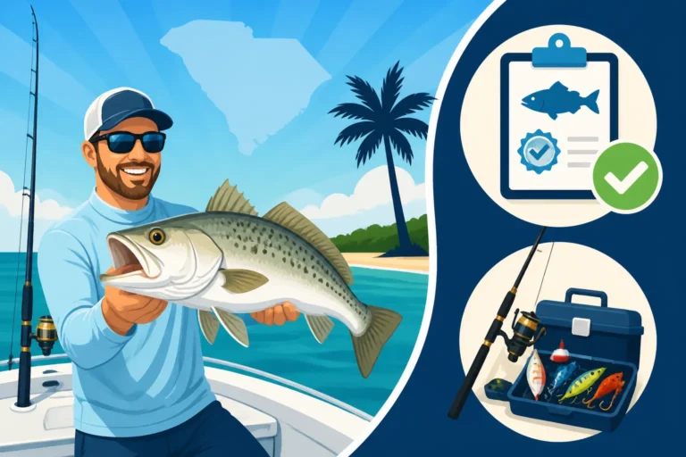 South Carolina Charter Fishing Licenses and Gear Included